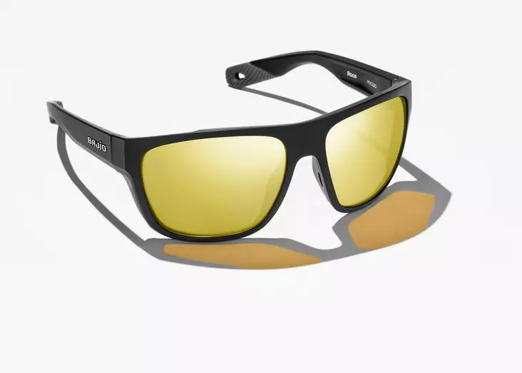 Bajio Las Rocas Black Matte Yellow Glass - Glaslinsen - 840290913068 - 2