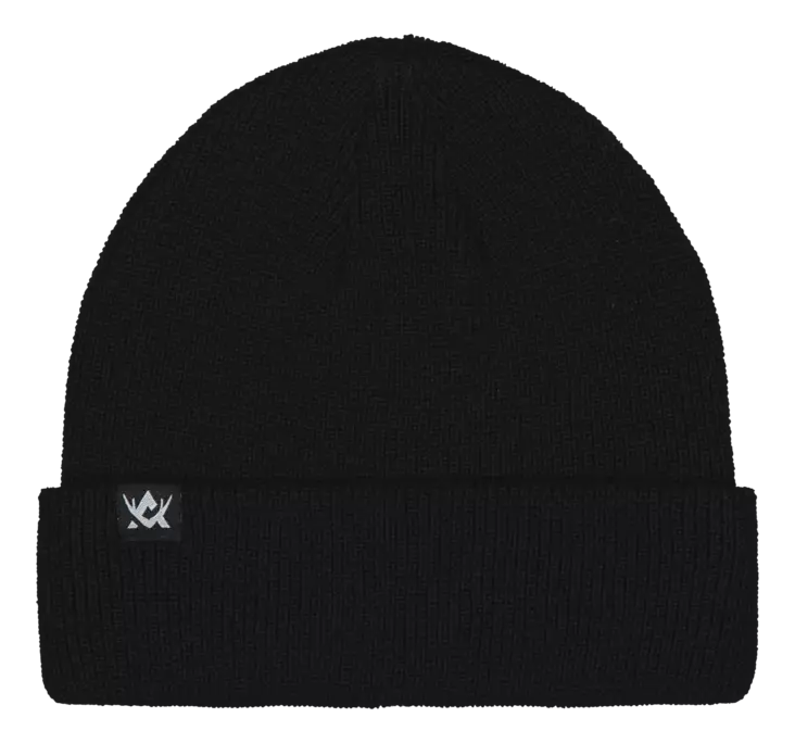 Alaska Merino Beanie Black - Kopfbedeckungen - 6438347050718 - 1