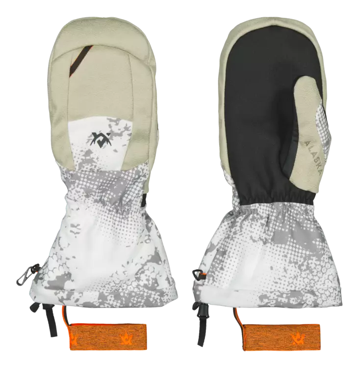 Alaska Tundra Mitten Blur Snow - Jagdhandschuhe - 6438347055218 - 1
