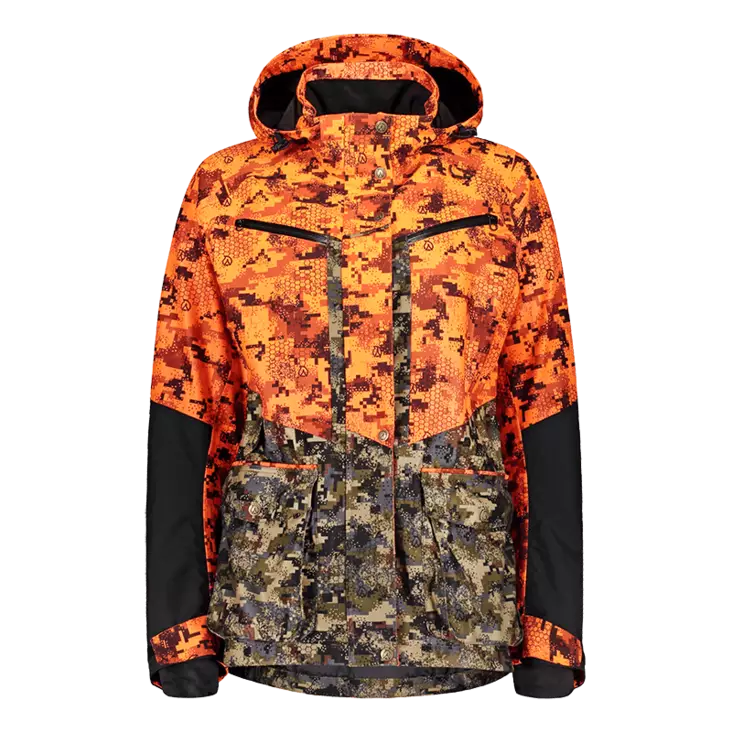 Anar Hirvas W's Hunting Jacket Safety Camo - Jagdjacken für Frauen - 6438014224138 - 1