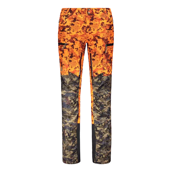 Anar Hirvas W's Hunting Trouser Safety Camo - Jagdhosen für Frauen - 6438014224268 - 1