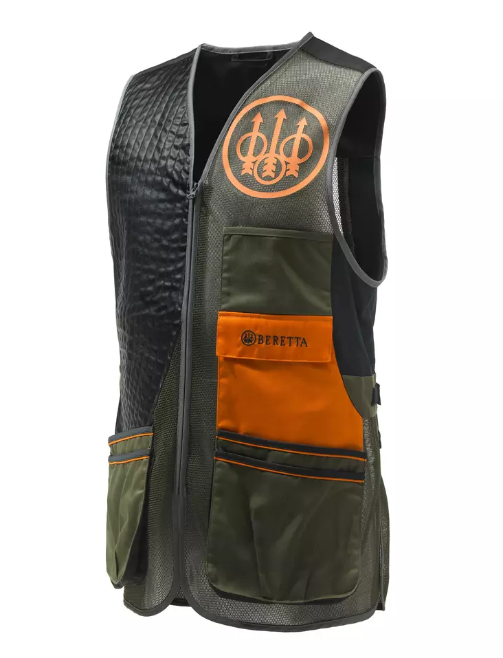 Beretta Sporting EVO Vest Green&Black&Orange - Schießwesten - 8051832487998 - 1