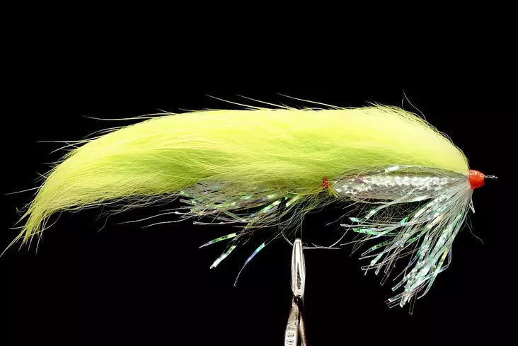 Drags Devil Fl. Chartreuse Streamer - Andere Meerforellenfliegen - 8859202530578 - 1