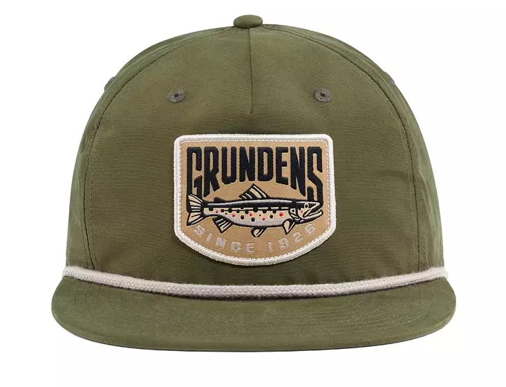 Grundens Trout Patch Rope Trucker Loden - Trucker-Caps - 0840316328098 - 1