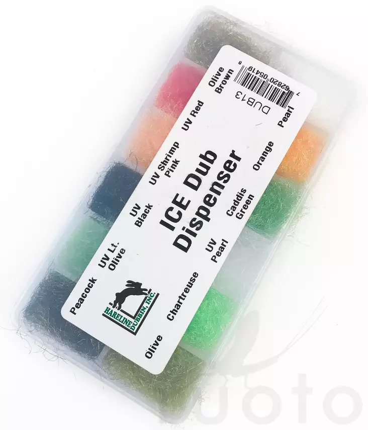 Hareline Ice Dub Dispenser -dubbinglajitelma - Dubbing-Spender - 762820054198 - 1