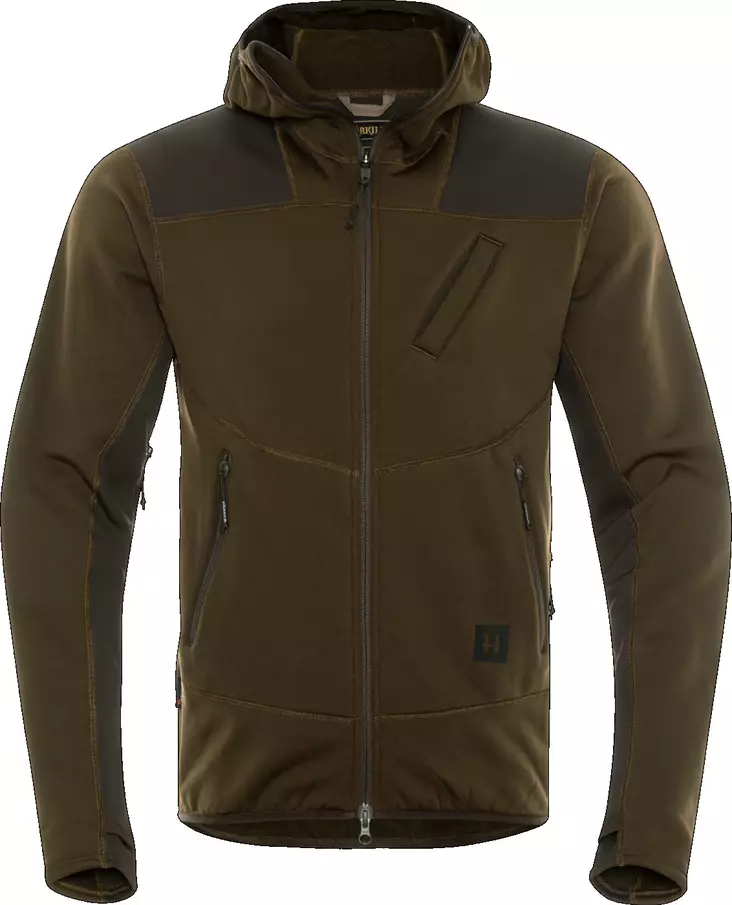 Härkila Deer Stalker Hoodie Green - Hemden - 5714733534248 - 1