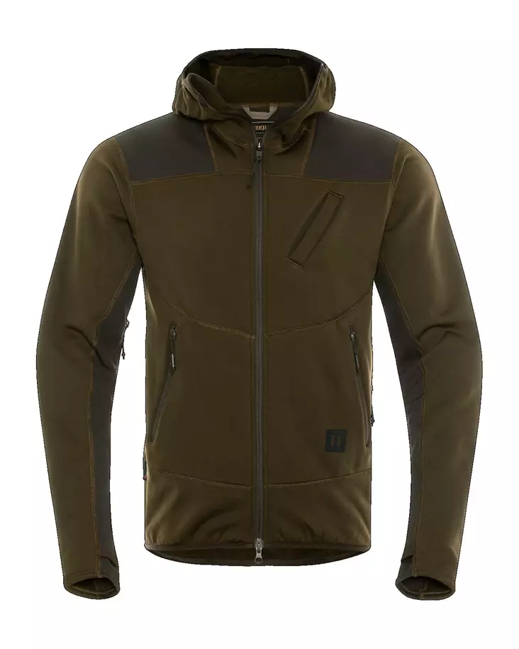 Härkila Deer Stalker Fleece Hoodie W/G S - Hemden - 5714733534248 - 1