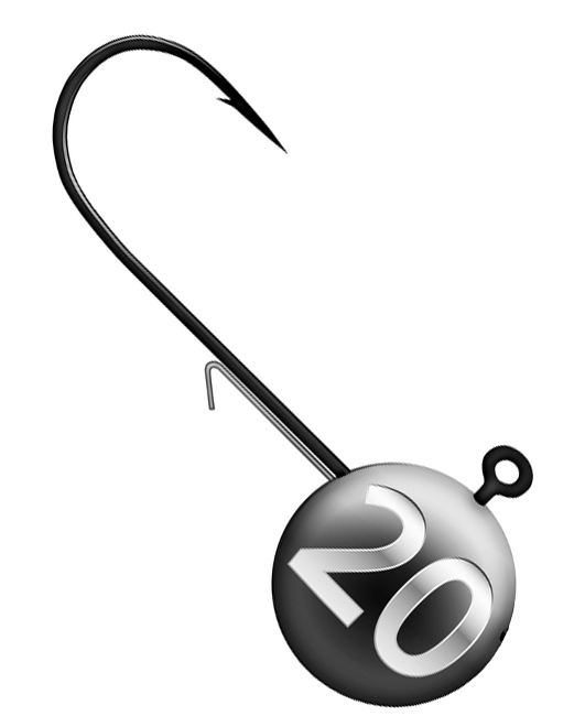 BKK Round Jig Head 20g - Jig-Köpfe - 6438239079568 - 1