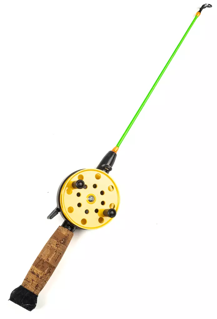 Kirpun Modattu Delfin 50mm/ 35cm Vihreä - Traditionelle Eisangelruten - 6438407010188 - 1