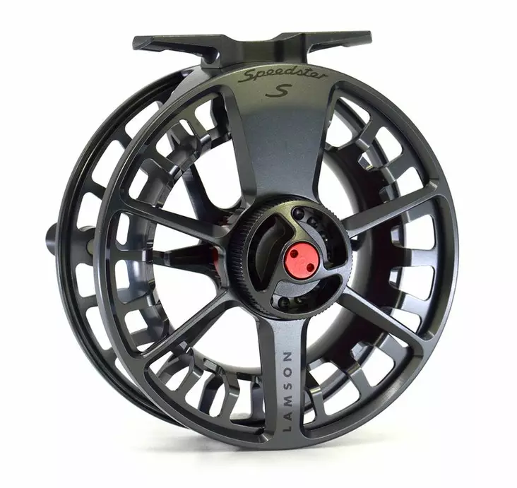 Lamson Speedster S-Series Dark Smoke - Waterworks Lamson -Fliegenrollen - 708332011168 - 3