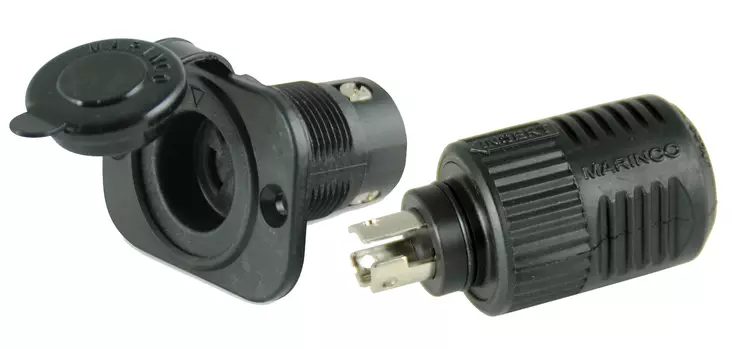 Marinco ConnectPro Trolling Motor Plug & Receptacle - Minn Kota Zubehör - 093344304668 - 1