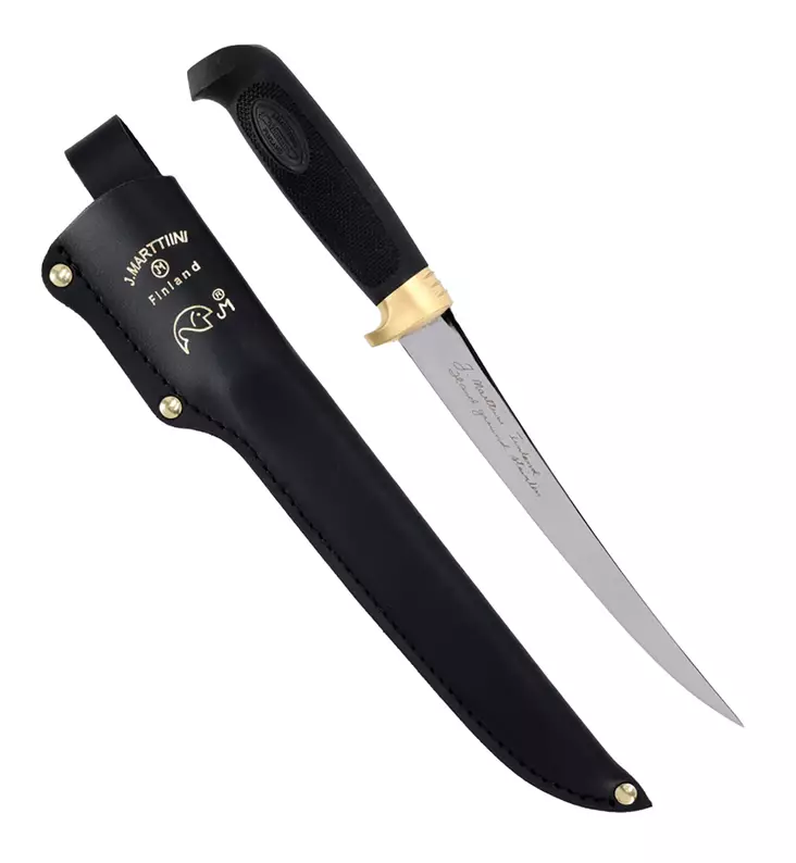 Marttiini Condor 19 Fillet Knife with Leather Sheath - Filetiermesser - 6416885501848 - 1