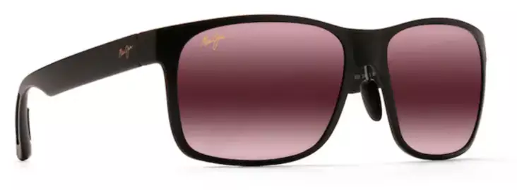Maui Jim Red Sands Mat Black - Rose Lens - Kunststofflinsen - MM432-028 - 1