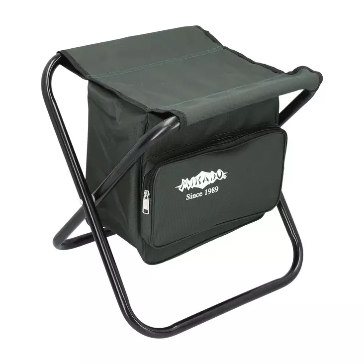 Mikado Foldable Stool with Bag IS12-81B Green - Feeder- & Spezialstühle - 5900637634638 - 1