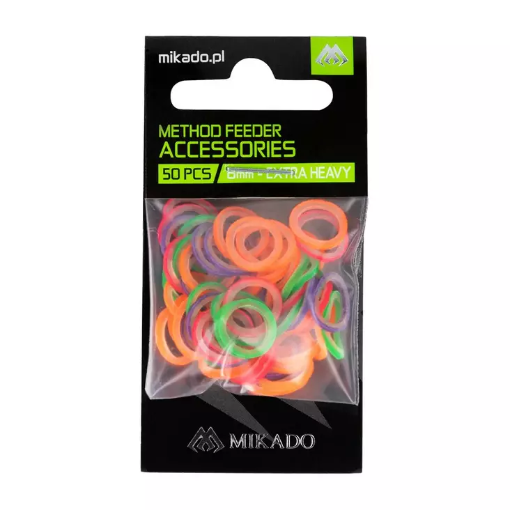 Mikado Method Feeder Pellet Bands Extra Heavy Mix - Feeder-Verbinder, Perlen & Stopper - 5900637683018 - 1