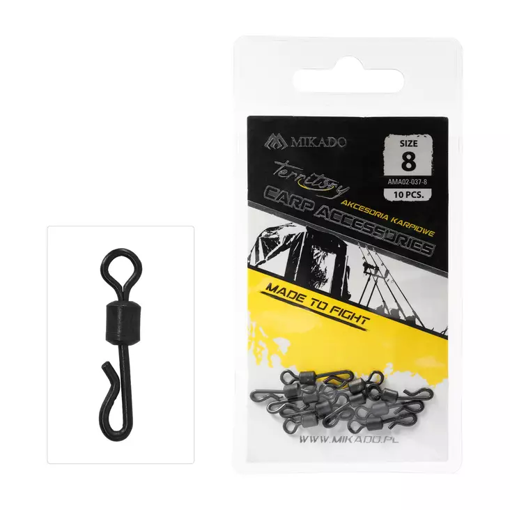 Mikado Quick Change Swivel #8 - Wirbel, Ringe & Quick Links - 5900637686088 - 1