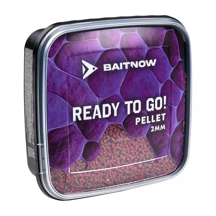 Mikado Ready To Go Method Feeder Pellet Strawberry 2mm 500g - Futter- & Mikropellets - 5900637169338 - 1