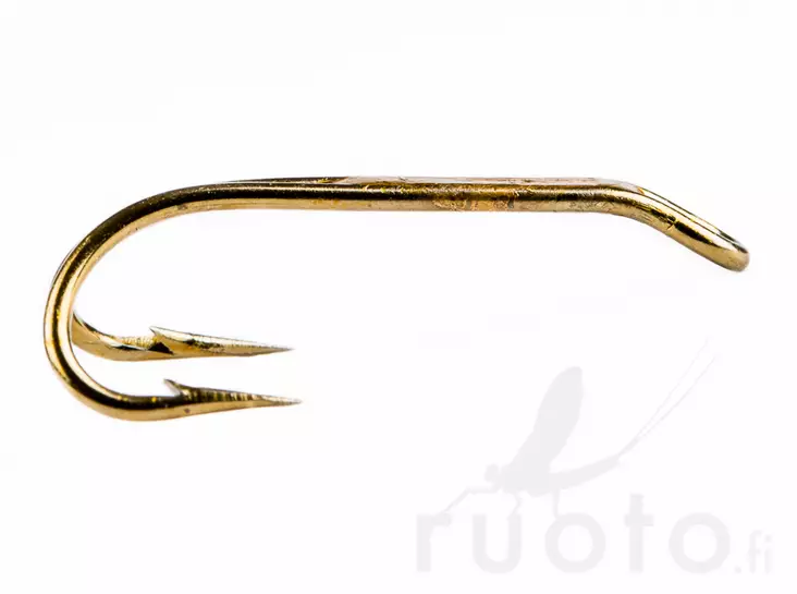 Mustad 3582BR Double Hook - Lachsfliegenhaken - 7021560378388 - 1