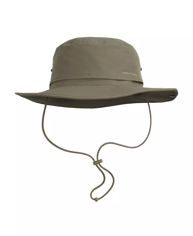 Pentagon ROO Safari BUSH HAT RAL7013 - Taktische Kopfbedeckung - K13061-06e-S-M-58 - 1