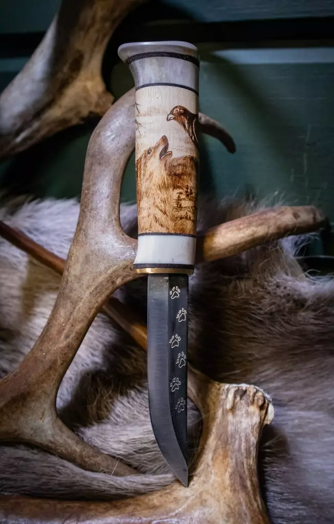 Pohjolan Tulet Finnischer Spitz - Messer und Klingen - 55002500008 - 1