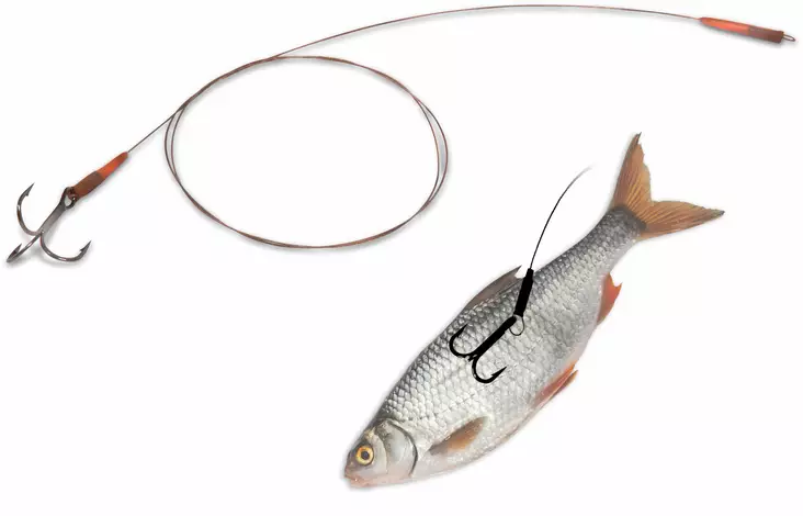 Quantum Mr. Pike Float Rig Leader camo 14kg - Schwimmer und Montagen - 4029569206148 - 1