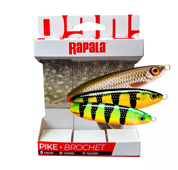 Rapala Essentials Pike Sunny 2.0 - Köder-Sortimente - 022677384078 - 1