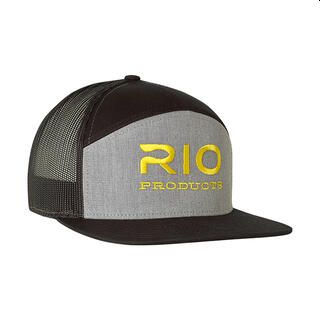 Rio 7 Panel Mesh Back Heater Gray/ Black - Trucker-Kappen - 730884261968 - 1