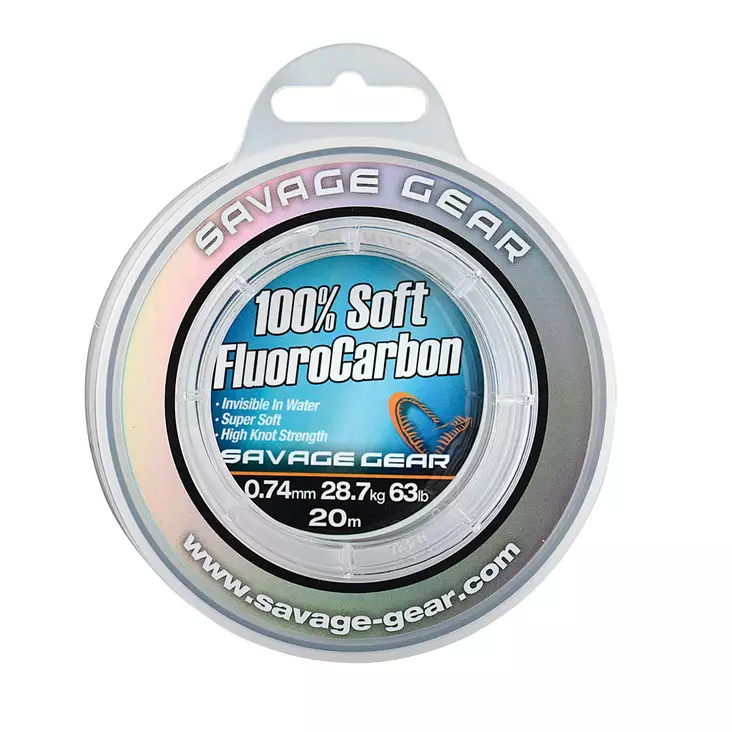 Savage Gear Soft Fluorocarbon - Vorfächermaterialien - 5706301548528 - 1