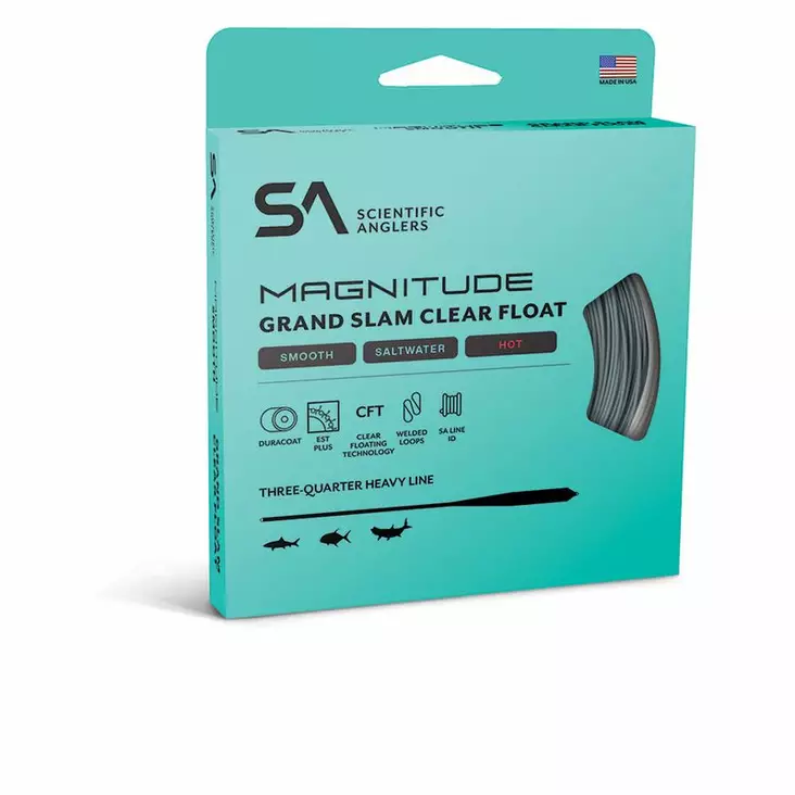 Scientific Anglers Magnitude Smooth Grand Slam Horizion/Clear - Schwimmend - 840309144018 - 2