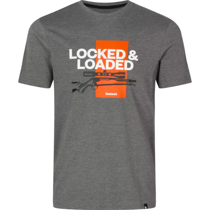 Seeland Loaded T-Shirt Grey Melange - Hemden - 5714733651778 - 1