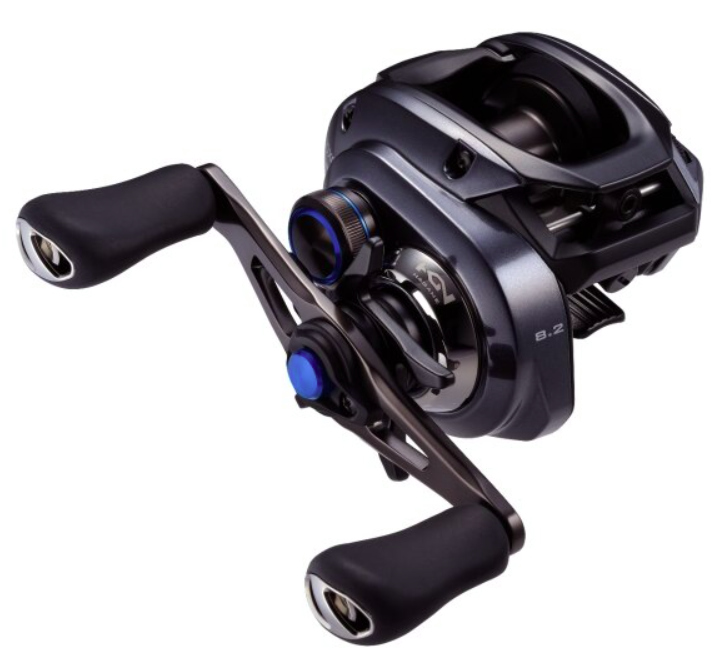 Shimano SLX DC - Niedrigprofil-Baitcast-Rollen - 022255274838 - 1