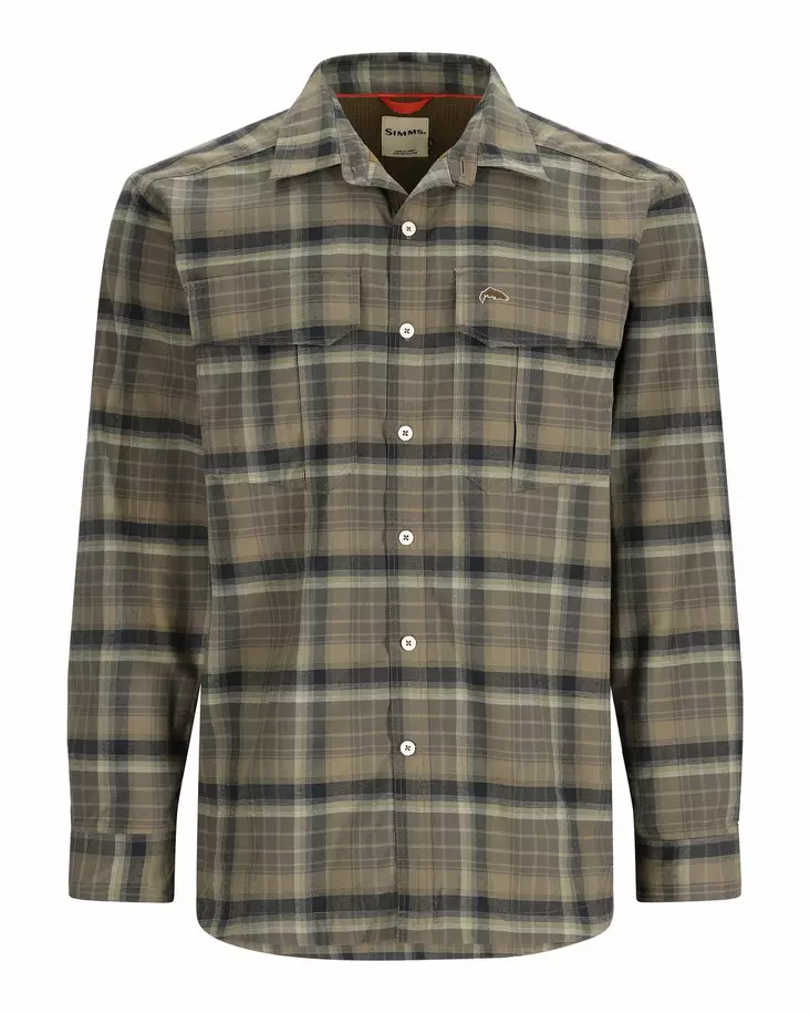Simms ColdWeather Shirt Hickory Asym Ombre Plaid - Hemden - 694264624258 - 1