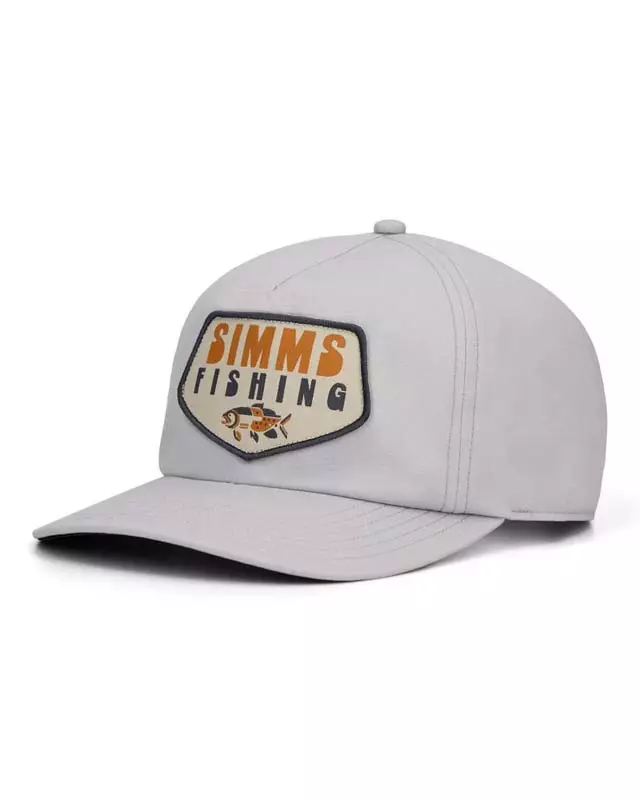 Simms Double Haul Cap Overcast Abstract Bass - Kappen - 694264709818 - 1
