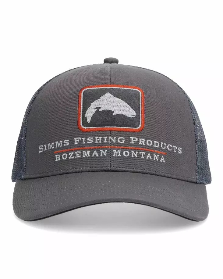 Simms Double Haul Icon Trucker Slate - Kappen - 694264648858 - 1