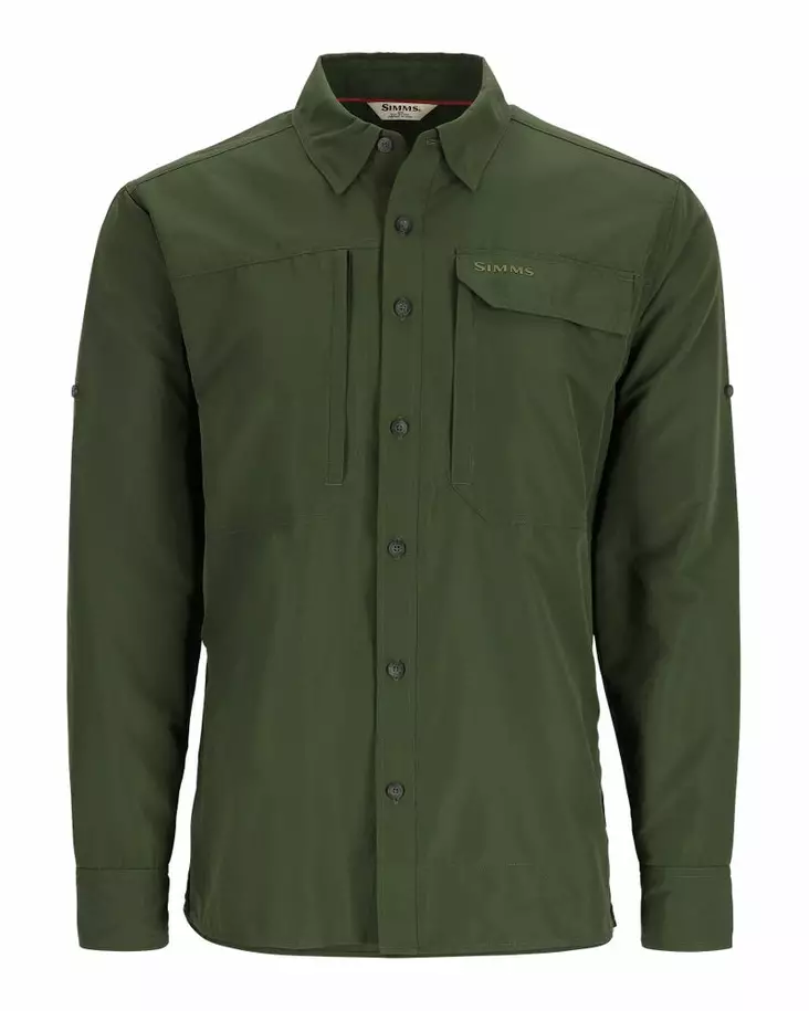 Simms Guide Shirt Riffle Green - Hemden - 694264626108 - 2