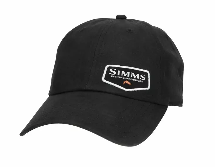 Simms Oil Cloth Cap Black - Kappen - 694264499078 - 2