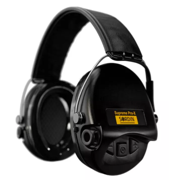 Sordin Supreme Pro-X Hear2 Black - Gehörschutz - 7392749009158 - 1