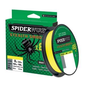 Spiderwire Stealth Smooth 8 Hi-Vis Yellow - Geflochtene Schnüre - 022021663538 - 2