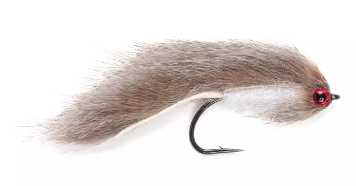 Squirrel Zonker Natural Grey - Streamer und Wooly Buggers - 8859202536648 - 2