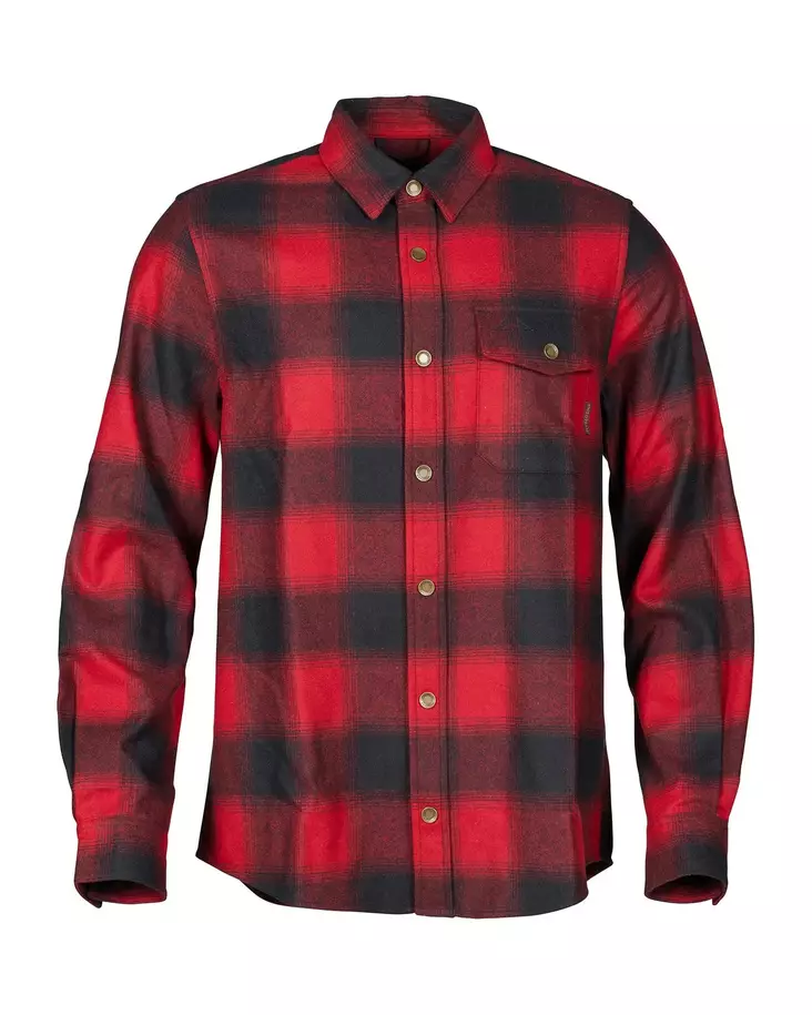 Swedteam Lynx Wool Shirt Red #XS - Hemden - 7330144054168 - 1