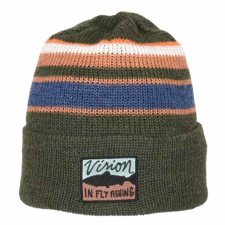 Vision Stripe Merino Beanie - Mützen - 6417512843058 - 1