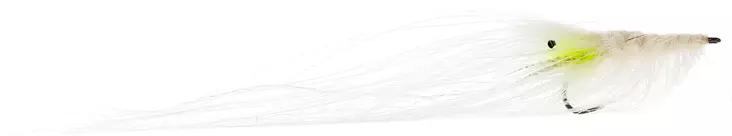 White Pig UV w. Chartreuse Hot Spot - Garnelen - 5707549438398 - 1