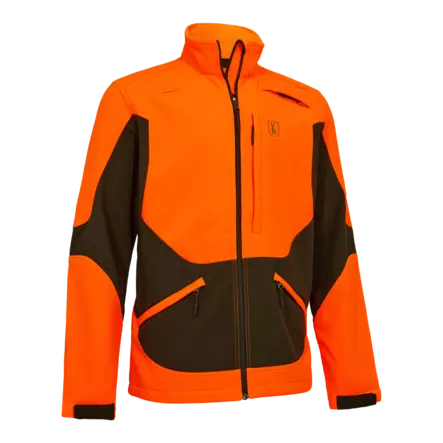 Deerhunter Rogaland Softshell Jacket Safety Orange - Jagdjacken für Männer - 5702827243749 - 1