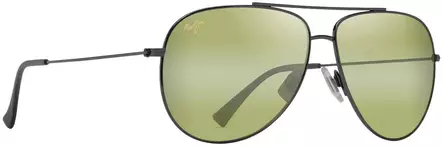 Maui Jim Hauoli XL - Shiny Dark Ruthenium Frame with HT Lens - Kunststofflinsen - 603429080099 - 1