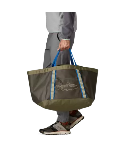 Patagonia Black Hole Gear Tote Basin Green with Fitz Trout - Ausrüstungstaschen - 198077513889 - 2