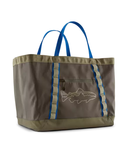 Patagonia Black Hole Gear Tote Basin Green with Fitz Trout - Ausrüstungstaschen - 198077513889 - 1
