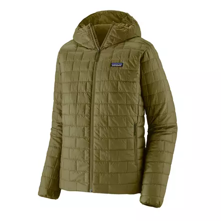 Patagonia Mens Nano Puff Hoody Pond Green - Isolierte Jacken - 198077144939 - 1
