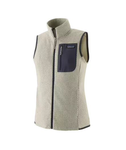 Patagonia W´s R1 Air Vest Wool White - Isolierte Jacken - 198077396529 - 1