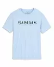 Simms Shroud Fill Logo T-Shirt Sky Blue - Herren-T-Shirts - 694264699829 - 2