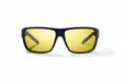 Bajio Rigolets Black Matte Yellow Glass - Glaslinsen - 840290928529 - 2